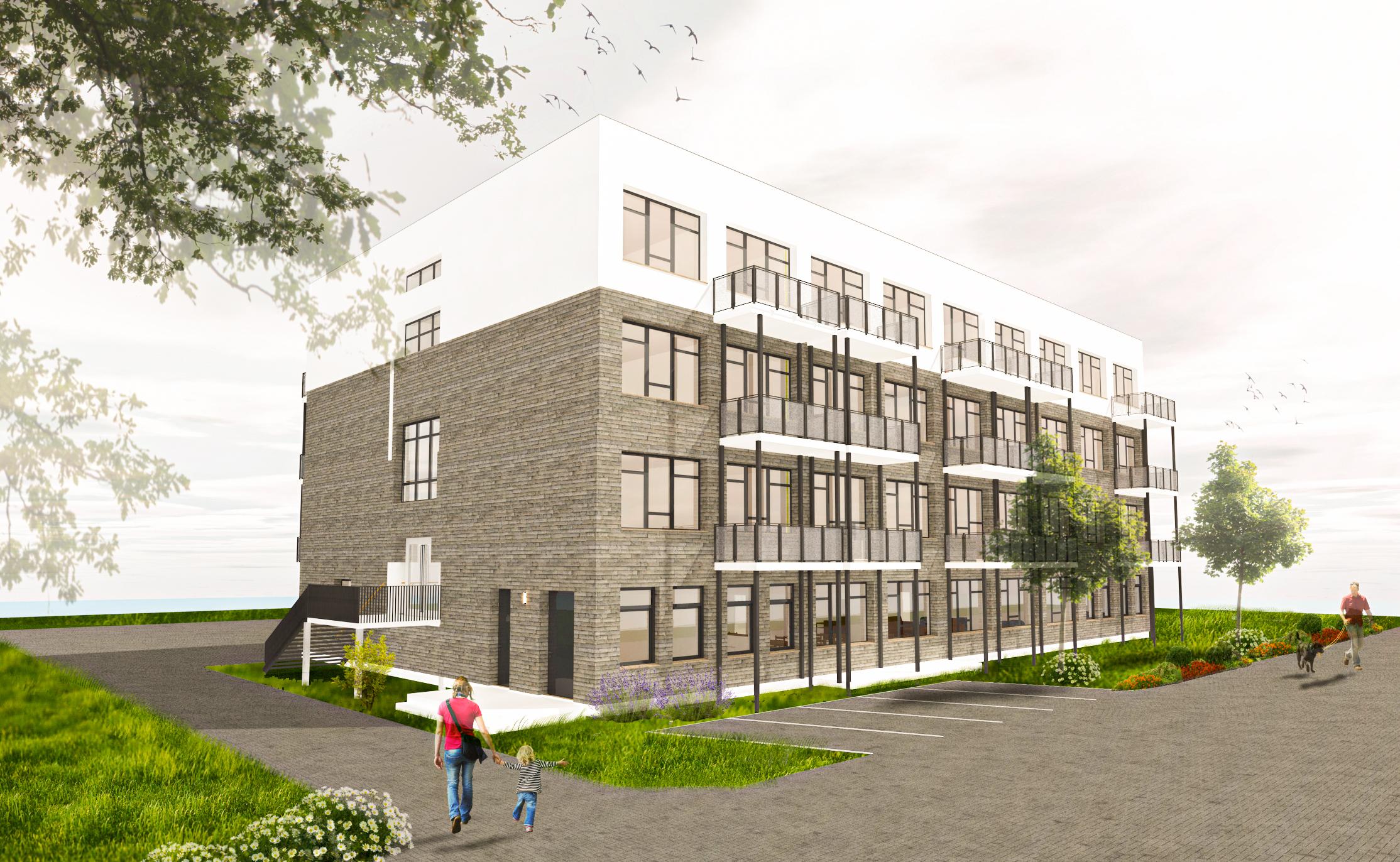 Visualisierung der Tagespflege "Alte Schule" in Haldensleben
