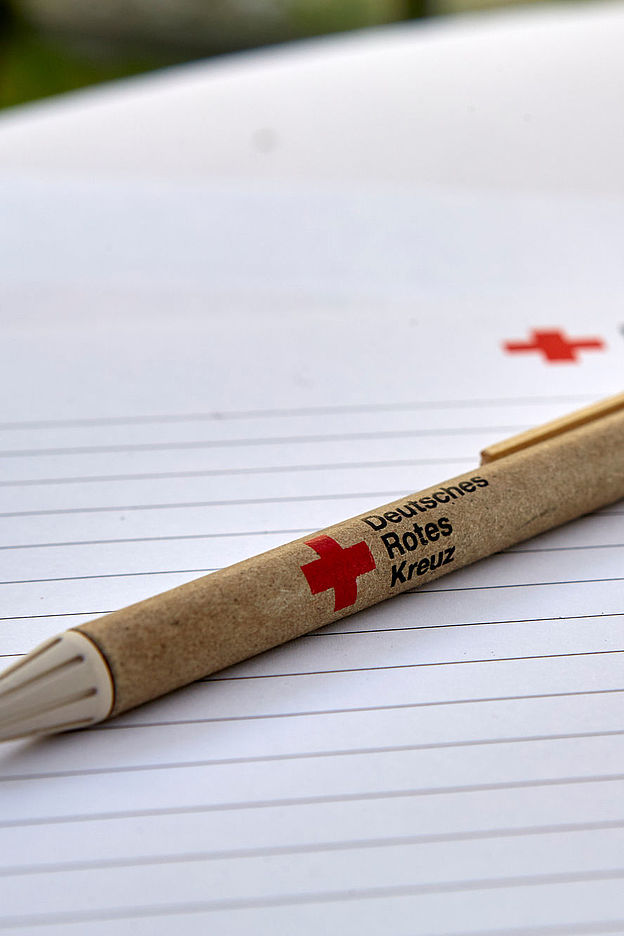 DRK Stift und Schreibblock